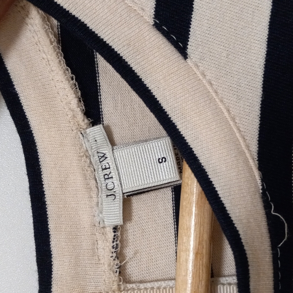 J Crew Leather and Cotton blouse - Picture 2 of 5